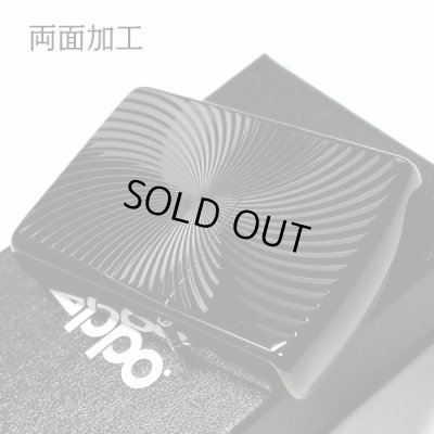画像4: ZIPPO アーマー ブラックチタンウェーブ ジッポ ライター チタン加工 彫刻 両面加工 黒 かっこいい 重厚 おしゃれ 高級 メンズ ギフト プレゼント