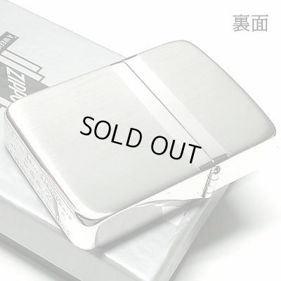 画像3: ZIPPO ライター ジッポ 1941 復刻レプリカ ミラーライン シルバー サテン＆鏡面 かっこいい おしゃれ シンプル メンズ レディース ギフト プレゼント