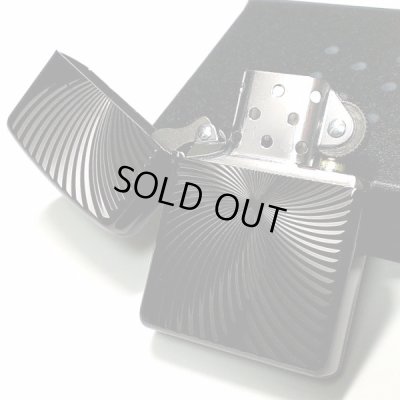 画像5: ZIPPO アーマー ブラックチタンウェーブ ジッポ ライター チタン加工 彫刻 両面加工 黒 かっこいい 重厚 おしゃれ 高級 メンズ ギフト プレゼント
