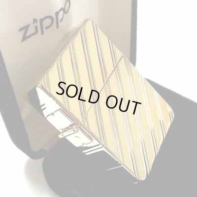 画像7: ZIPPO ライター 1935 復刻レプリカ ジッポー K24 純金メッキ かっこいい 5面ダイヤカット彫刻 ゴールド 角型 ギフト プレゼント 3バレル おしゃれ メンズ