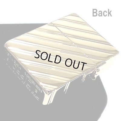 画像5: ZIPPO ライター 1935 復刻レプリカ ジッポー K24 純金メッキ かっこいい 5面ダイヤカット彫刻 ゴールド 角型 ギフト プレゼント 3バレル おしゃれ メンズ