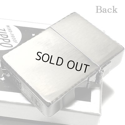 画像4: ZIPPO 1935 復刻レプリカ ジッポ かっこいい ライター サイドブラック ロゴデザイン リューターカット 角型 シルバーサテン&ブラック 黒銀 おしゃれ メンズ ギフト