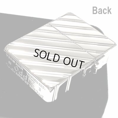 画像4: ZIPPO ライター 1935 復刻レプリカ ジッポー プラチナシルバー  かっこいい 5面ダイヤカット彫刻 鏡面 角型 ギフト プレゼント 3バレル おしゃれ メンズ