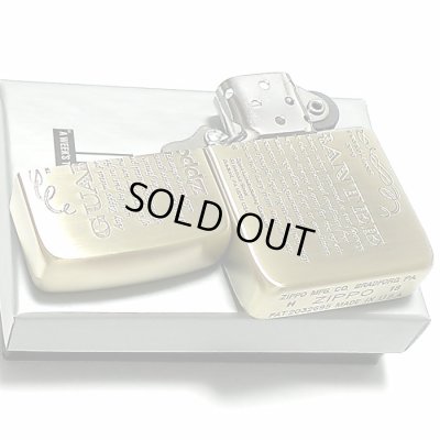 画像5: ZIPPO ライター 1941復刻 レプリカ ジッポ GUARANTEE アンティークブラス 古美ゴールド シンプル スタンダード ギャランティ 丸角 かっこいい おしゃれ メンズ ギフト プレゼント