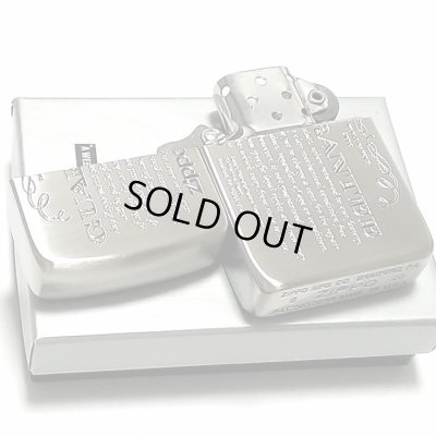 画像5: ZIPPO ライター 1941復刻 レプリカ ジッポ GUARANTEE アンティークシルバー ニッケル古美 シンプル スタンダード ギャランティ 丸角 かっこいい おしゃれ メンズ ギフト プレゼント
