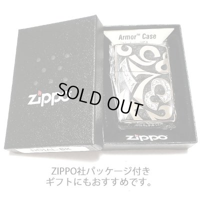 画像6: ZIPPO ジッポ ライター アーマー ニューダイアル ブラック 重厚 スワロフスキー ダイアノシルバー 鏡面 深彫り 美しい 黒 かっこいい おしゃれ メンズ ギフト プレゼント