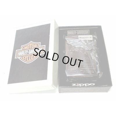 画像11: ZIPPO ライター ハーレーダビッドソン ジッポ チョコブラウン チタン加工 3面大型メタル イーグル HARLEY-DAVIDSON 日本国内限定モデル かっこいい ギフト
