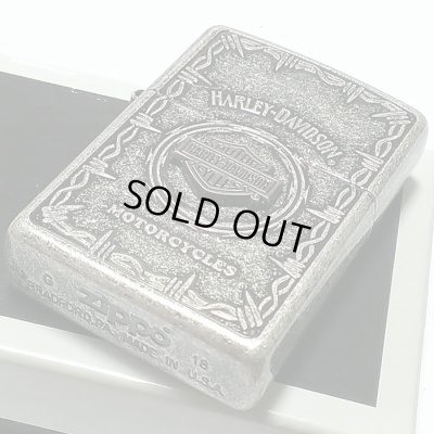 画像4: ZIPPO ライター ハーレーダビッドソン ジッポ アンティーク シルバー 古美バレル仕上げ 彫刻 かっこいい 日本限定モデル メタル おしゃれ メンズ ギフト プレゼント