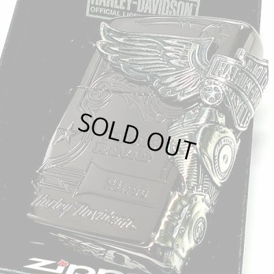 画像10: ZIPPO ライター ハーレーダビッドソン ジッポ チョコブラウン チタン加工 3面大型メタル イーグル HARLEY-DAVIDSON 日本国内限定モデル かっこいい ギフト