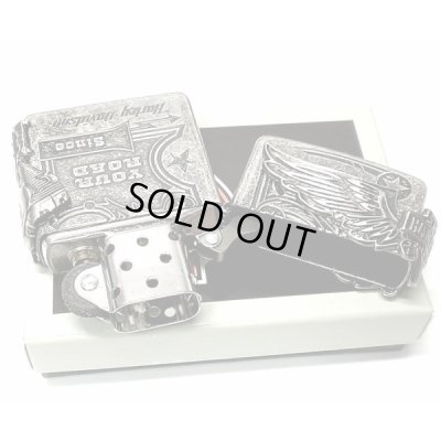 画像8: ZIPPO ライター ハーレーダビッドソン ジッポ アンティークシルバー 銀古美 3面大型メタル イーグル HARLEY-DAVIDSON 日本国内限定モデル かっこいい ギフト