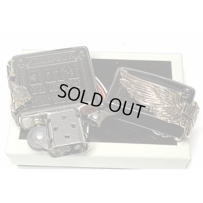 画像6: ジッポライター ハーレーダビッドソン ZIPPO ブラック チタン加工 かっこいい 3面大型メタル イーグル HARLEY-DAVIDSON 日本国内限定モデル ジッポー ギフト