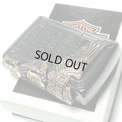 画像8: ジッポライター ハーレーダビッドソン ZIPPO ブラック チタン加工 かっこいい 3面大型メタル イーグル HARLEY-DAVIDSON 日本国内限定モデル ジッポー ギフト