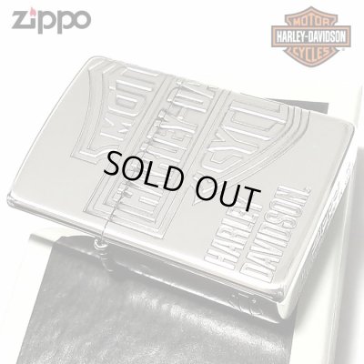 画像2: ZIPPO ライター ハーレーダビッドソン ジッポ ロゴデザイン3面彫刻 シルバー燻し かっこいい 日本限定モデルジッポー おしゃれ メンズ ギフト プレゼント