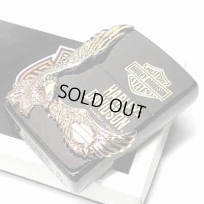 画像7: ZIPPO ライター ハーレーダビッドソン ジッポ イオンブラック ゴールドメタル 黒 金 イーグル 日本国内限定モデル かっこいい おしゃれ ジッポー ギフト