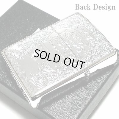 画像5: ZIPPO アーマー シェルワールドマップ ジッポ ライター おしゃれ シルバー 天然貝 両面別柄加工 彫刻 世界地図 かっこいい 重厚 メンズ ギフト プレゼント