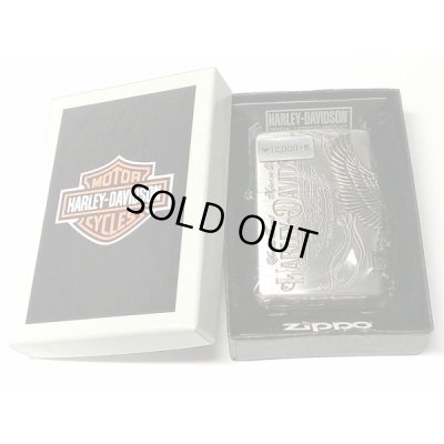 画像10: ジッポライター ハーレーダビッドソン ZIPPO かっこいい アンティーク シルバー＆ゴールド 金銀 古美仕上げ 3面メタル 鷲 日本国内限定モデル メンズ ギフト