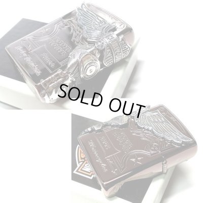 画像5: ZIPPO ライター ハーレーダビッドソン ジッポ チョコブラウン チタン加工 3面大型メタル イーグル HARLEY-DAVIDSON 日本国内限定モデル かっこいい ギフト