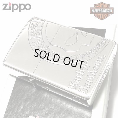 画像3: ZIPPO ライター ハーレーダビッドソン ジッポ スカル3面彫刻 シルバー燻し かっこいい ドクロ 日本限定モデルジッポー おしゃれ メンズ ギフト プレゼント