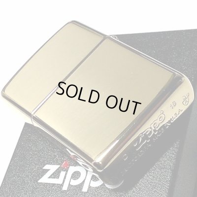 画像4: ZIPPO ライター ゴールドアーマー ジッポ ブラス ポリッシュ シンプル 無地 金タンク 重厚モデル かっこいい メンズ プレゼント ギフト
