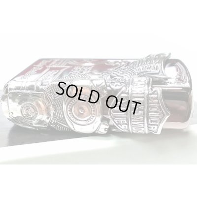 画像6: ZIPPO ライター ハーレーダビッドソン ジッポ チョコブラウン チタン加工 3面大型メタル イーグル HARLEY-DAVIDSON 日本国内限定モデル かっこいい ギフト