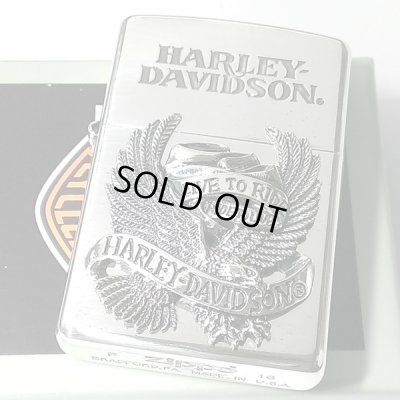 画像2: ZIPPO ハーレーダビッドソン ジッポ ライター シルバー ビッグメタル イーグル 鷲 HARLEY-DAVIDSON 日本国内限定モデル かっこいい メンズ ギフト