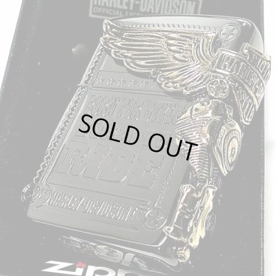 画像10: ジッポライター ハーレーダビッドソン ZIPPO ブラック チタン加工 かっこいい 3面大型メタル イーグル HARLEY-DAVIDSON 日本国内限定モデル ジッポー ギフト