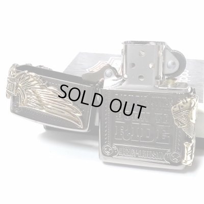画像5: ジッポライター ハーレーダビッドソン ZIPPO ブラック チタン加工 かっこいい 3面大型メタル イーグル HARLEY-DAVIDSON 日本国内限定モデル ジッポー ギフト