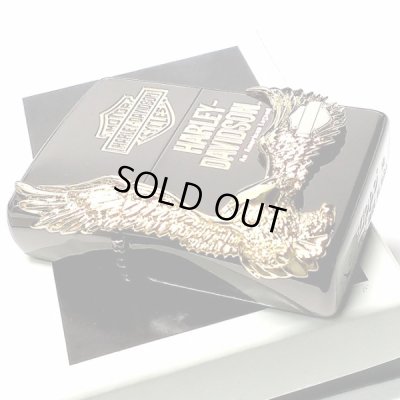 画像9: ZIPPO ライター ハーレーダビッドソン ジッポ イオンブラック ゴールドメタル 黒 金 イーグル 日本国内限定モデル かっこいい おしゃれ ジッポー ギフト