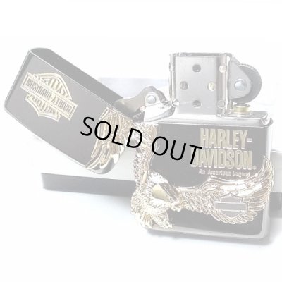 画像5: ZIPPO ライター ハーレーダビッドソン ジッポ イオンブラック ゴールドメタル 黒 金 イーグル 日本国内限定モデル かっこいい おしゃれ ジッポー ギフト