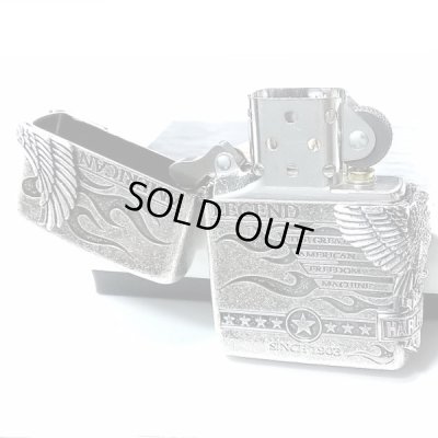 画像5: ZIPPO ハーレーダビッドソン ジッポ ライター アンティークシルバー 銀古美 3面大型メタル 鷲 HARLEY-DAVIDSON 日本国内限定モデル かっこいい メンズ ギフト