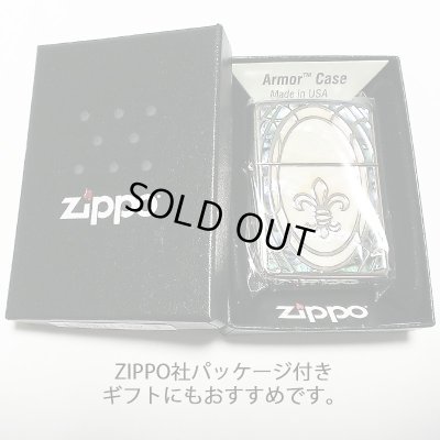画像6: ZIPPO ジッポ アーマー 重厚 リリー 天然貝象嵌 シェルインレイ ライター 綺麗 シルバー ホワイトシェル 鏡面 おしゃれ かっこいい メンズ レディース プレゼント ギフト 