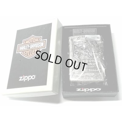 画像11: ZIPPO ライター ハーレーダビッドソン ジッポ アンティークシルバー 銀古美 3面大型メタル イーグル HARLEY-DAVIDSON 日本国内限定モデル かっこいい ギフト