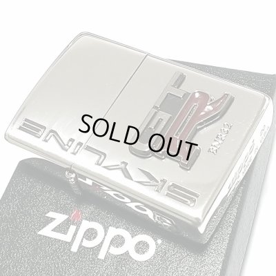 画像2: ジッポ スカイラインGT-R リアルエンブレム ZIPPO ライター メタル R32 シルバー 日産公認モデル GTR-BNR32 車 かっこいい メンズ ギフト プレゼント
