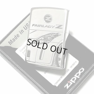 画像6: ZIPPO ライター 限定 フェアレディZ ジッポ 生誕50周年記念 Z33 日産公認モデル シリアルNo入り FAIRLADY Z 銀イブシ かっこいい 両面加工 車 メンズ ギフト プレゼント