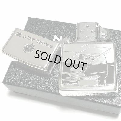 画像5: ZIPPO ライター フェアレディZ 生誕50周年記念 ジッポ Z31 限定 日産公認モデル シリアル入り FAIRLADY Z シルバーイブシ 両面加工 旧車 かっこいい メンズ ギフト プレゼント