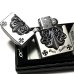 画像4: ZIPPO メタルジャケット 超重厚 ジッポ ライター クロス シルバー 彫刻 5面デザイン 艶消し 銀 メンズ アクセサリー 十字架 かっこいい 高級感 プレゼント ギフト (4)