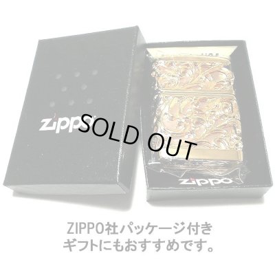 画像6: ZIPPO ライター 超重厚 メタルジャケット ゴールド 豪華 ジッポ 彫刻デザイン デビル 4面加工 金 メンズ ゴールドポリッシュ アクセサリー かっこいい プレゼント ギフト