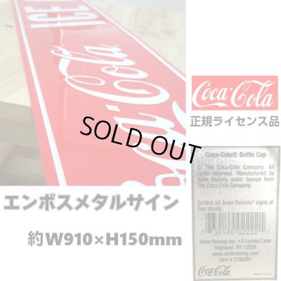 画像4: ブリキ看板 コカコーラ アンティーク ガレージ ストリートサイン プレート ロゴ 壁飾り 正規ライセンス品 アメリカン 雑貨 インテリア おしゃれ 可愛い サーファー カフェ 店舗