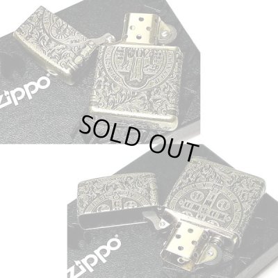 画像6: ZIPPO ライター アーマー ジッポ 4面連続彫刻 360°マルチカット アンティークブラス 映画コレクション ベネディクトデザイン メンズ ギフト プレゼント