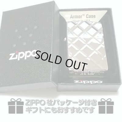 画像6: ZIPPO アーマー ジッポ ライター 深彫り ダイヤカット 鏡面仕上げ シルバー 両面同加工 かっこいい 重厚 高級 メンズ レディース ギフト