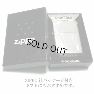 画像6: ZIPPO アーマー ジッポ ライター シルバー10ミクロン サイドロゴ入り 鏡面 ミラー仕上げ 金タンク かっこいい シンプル おしゃれ メンズ プレゼント ギフト