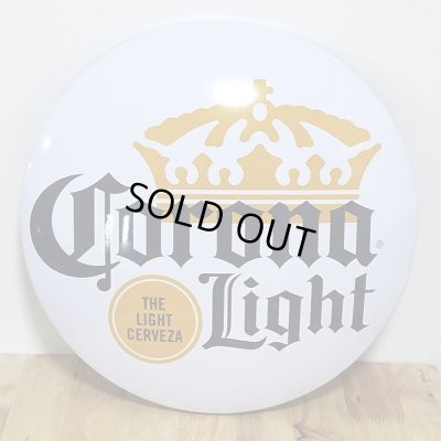 画像1: ブリキ看板 ビンテージ コロナ CORONA LIGHT ビール ドームメタルサイン アンティーク ガレージ プレート 壁飾り 正規ライセンス品 アメリカン 雑貨 インテリア おしゃれ 可愛い サーファー カフェ 店舗