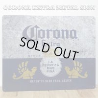 ブリキ看板 コロナ メタルサイン CORONA EXTRA アンティーク ガレージ 目立つ プレート 壁飾り 正規ライセンス品 ビール アメリカン 雑貨 可愛い インテリア おしゃれ 可愛い サーファー カフェ 店舗