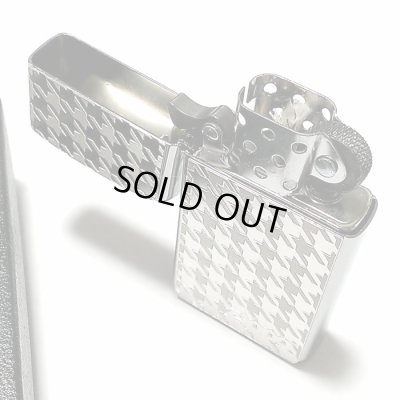 画像4: ZIPPO スリム ジッポ ライター 千鳥 細密エッチング 彫刻 ニッケル鍍金 シルバー Metal Plate 可愛い 女性 おしゃれ メンズ レディース