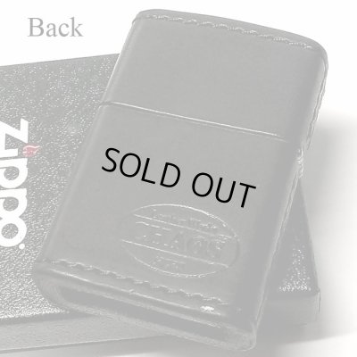 画像3: ZIPPO ライター 革巻き ジッポ おしゃれ カオス ブラック スリードットスタッズ 真鍮 Leather Works 黒 牛本皮 ハンドメイド 彫刻 かっこいい メンズ ブランド ギフト