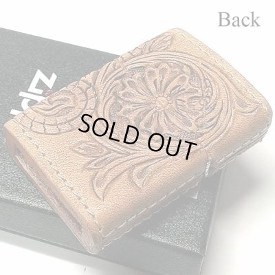 画像3: ZIPPO ライター 本革巻き ジッポ カオス シェリダンクラフト 手彫り Leather Works 牛革 ハンドメイド 彫刻 かっこいい おしゃれ ブランド メンズ 高級 ギフト