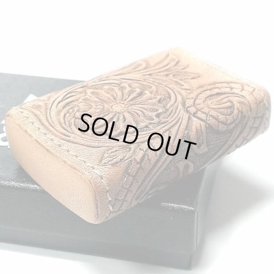 画像6: ZIPPO ライター 本革巻き ジッポ カオス シェリダンクラフト 手彫り Leather Works 牛革 ハンドメイド 彫刻 かっこいい おしゃれ ブランド メンズ 高級 ギフト
