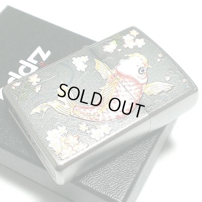 画像6: ZIPPO 和柄 ライター 鯉 フルカラー ジッポ 綺麗 立体的 おしゃれ シルバー メンズ 美しい レディース ギフト プレゼント