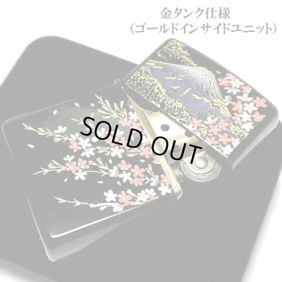 画像3: ZIPPO ライター 本金蒔絵 富士桜 伝統工芸 ジッポ 漆塗り 黒 かっこいい 和柄 ブラック おしゃれ 高級 メンズ ギフト プレゼント