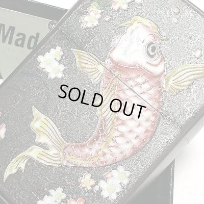画像3: ZIPPO 和柄 ライター 鯉 フルカラー ジッポ 綺麗 立体的 おしゃれ シルバー メンズ 美しい レディース ギフト プレゼント